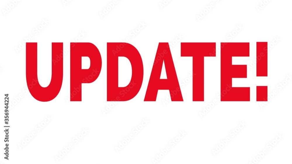 Update animated words. Kinetic typography. Update animated words. Kinetic typography.