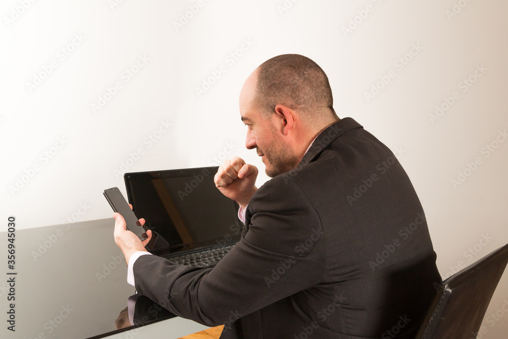 man working with a computer man working with a computer