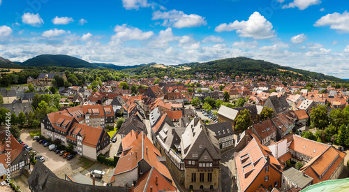 Panoramic view of Goslar  Germany