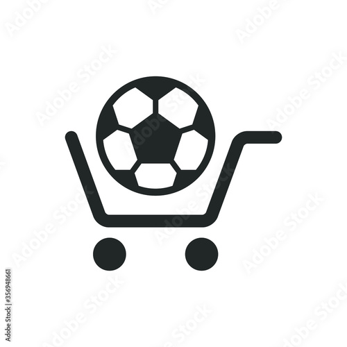 Sports shopping icon