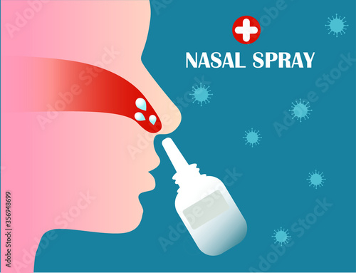 Clean dirt from your nose, spray the saline into the nose. 
Season of colds and flu, seasonal illness. Nose Spray