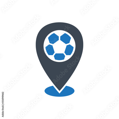 Football match location icon