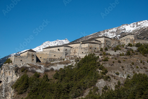 fort Marie Thérèse, XIXème siècle, Avrieux, Savoie, 73 © JAG IMAGES