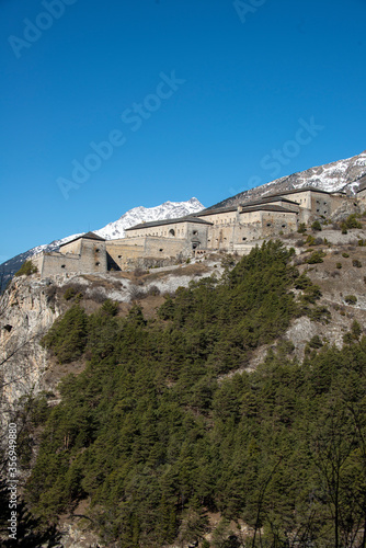 fort Marie Thérèse, XIXème siècle, Avrieux, Savoie, 73 © JAG IMAGES