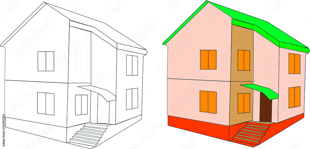illustration of a house