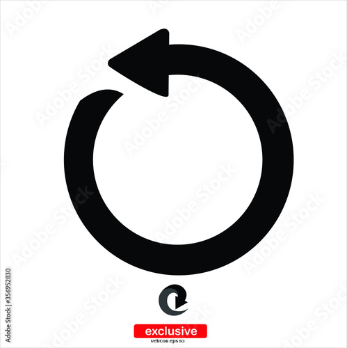 circular icon. icon.Flat design style vector illustration for graphic and web design.	