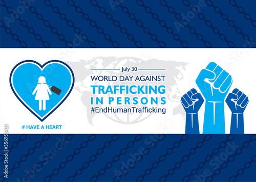 World Day Against Trafficking in Persons poster