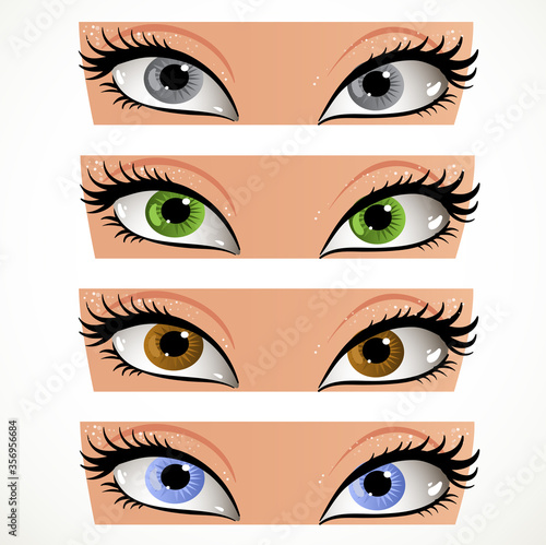 Color look smb in the face