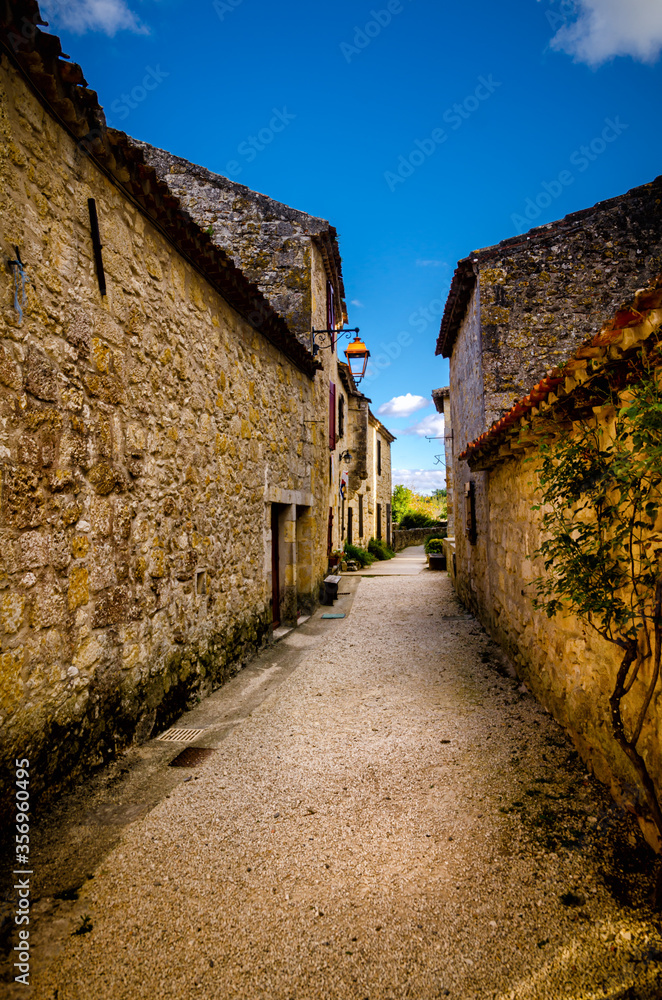 The fortified village of Larressingle, France