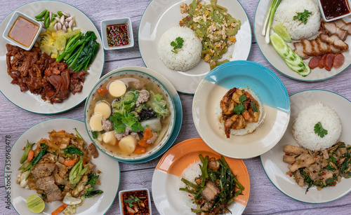 Thai Food Mixed Dishes  © David