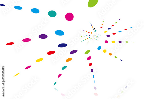 背景　ドット　模様