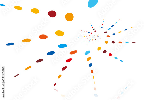 背景　ドット　模様