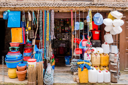 Consumer Goods for sale in Kathmandu © Nabaraj Regmi