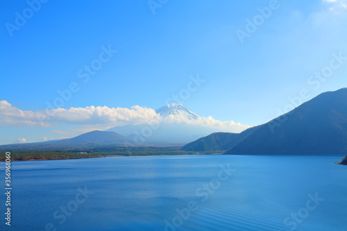Fuji san in blue sky