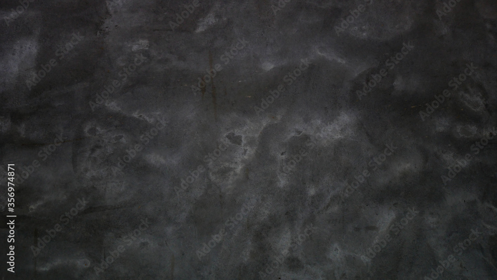 Naklejka premium black cement wall background, concrete stone texture