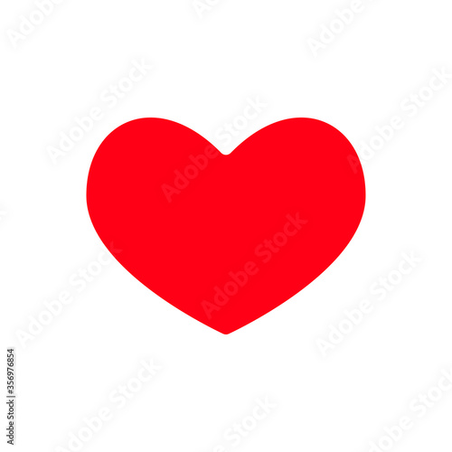 Heart icon vector