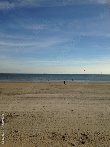 Sea, sun, cloud, beach, sand, shells, summer