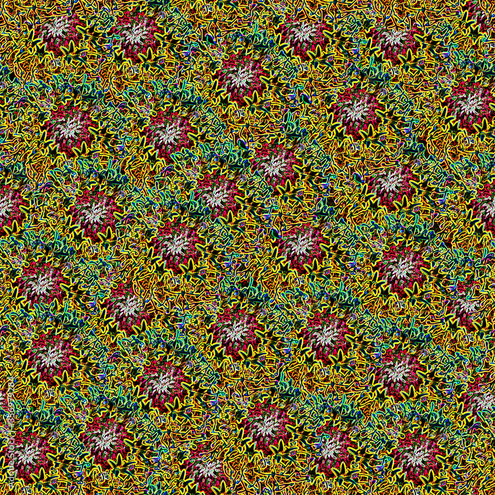 pattern with flowers