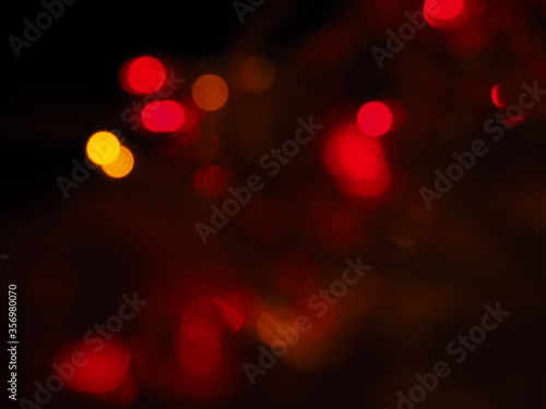 Christmas and Happy new year on blurred bokeh abstract background.and color full.