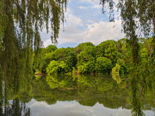 A lake is a natural reservoir. Pond-an artificial reservoir.