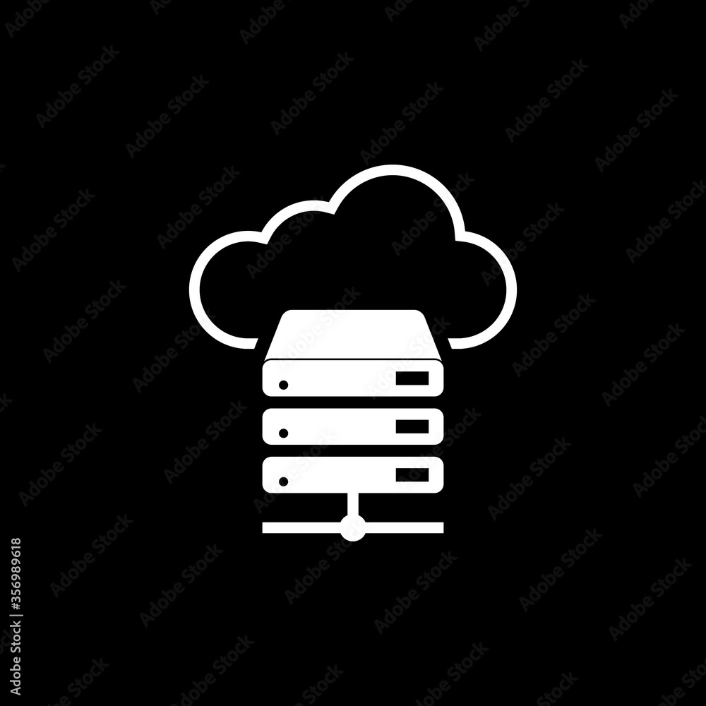 Server Computer Hardware Network. Web server icon. Vector Icon. Server Computer Hardware Network. Web server icon. Vector Icon.