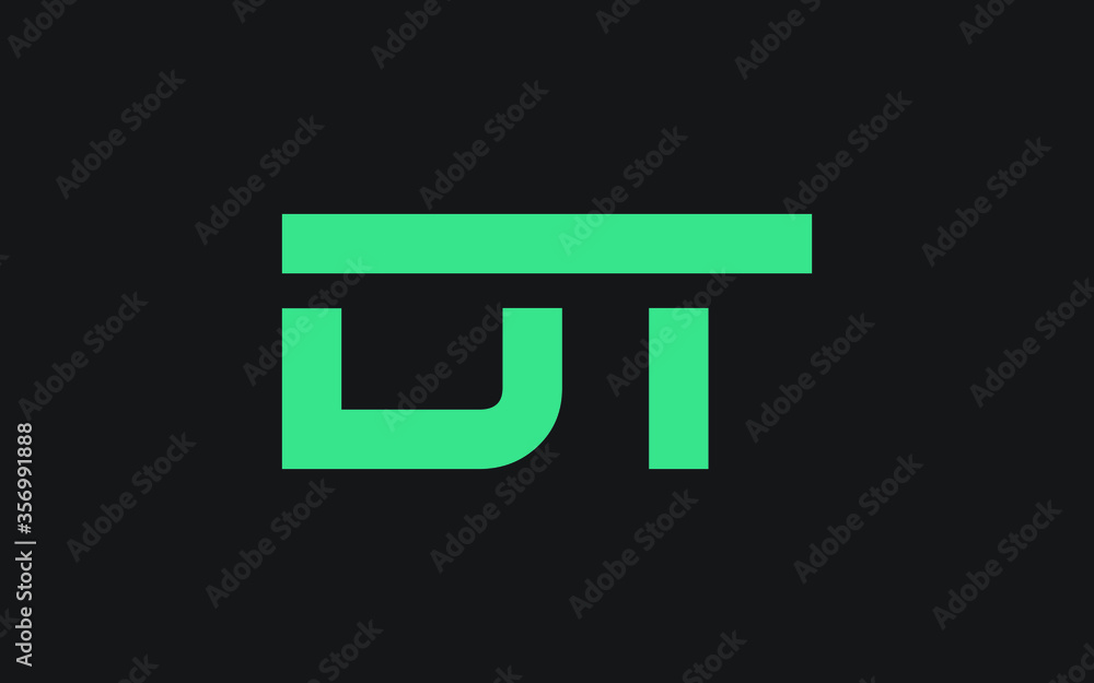 DT or TD Letter Initial Logo Design, Vector Template DT or TD Letter Initial Logo Design, Vector Template