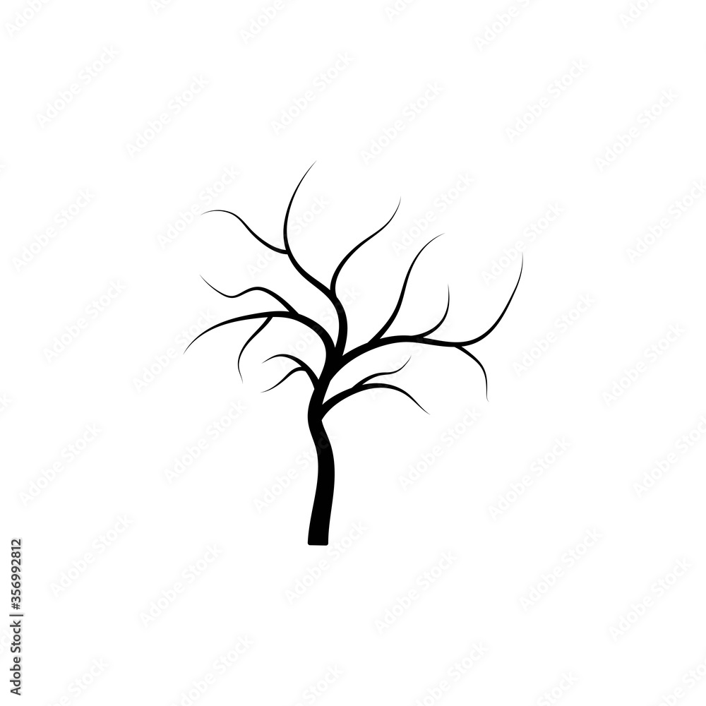 Obraz premium Tree icon logo