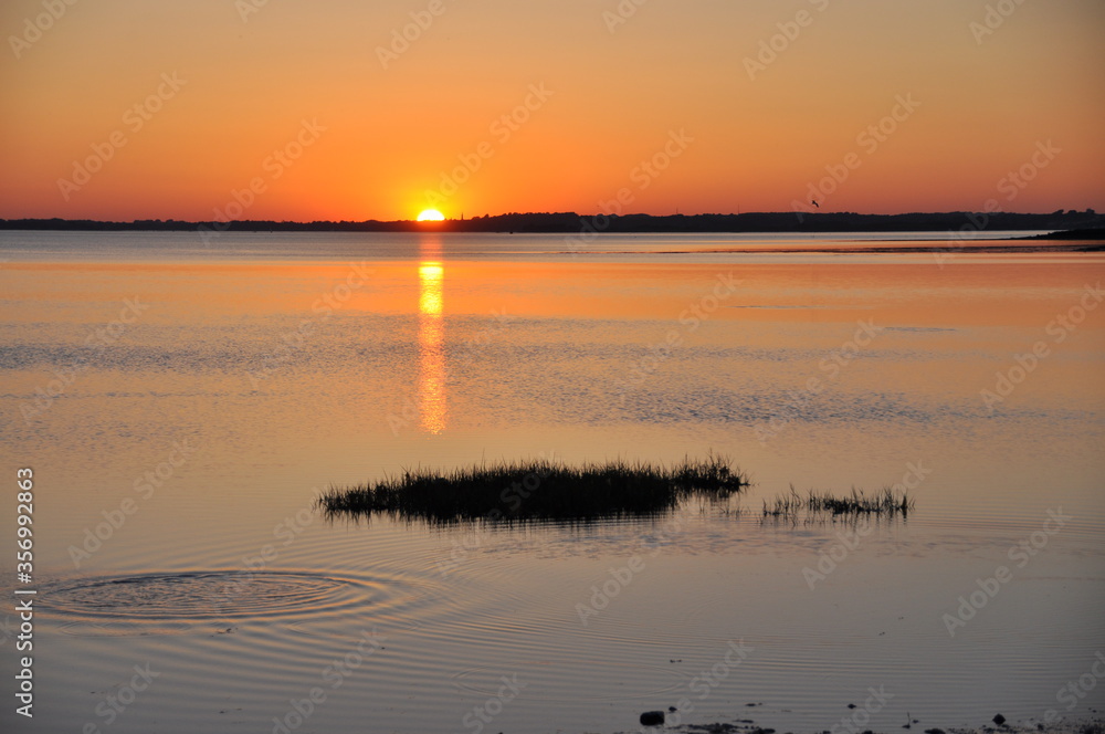Coucher de soleil sur le golfe du Morbihan Coucher de soleil sur le golfe du Morbihan