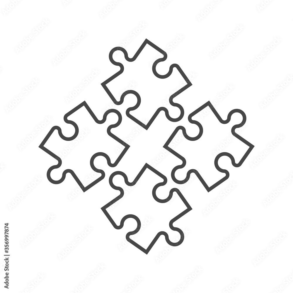 Puzzle piece business presentation. Circle infograph. Step process diagram. Section compare banner. Puzzle piece business presentation. Circle infograph. Step process diagram. Section compare banner.