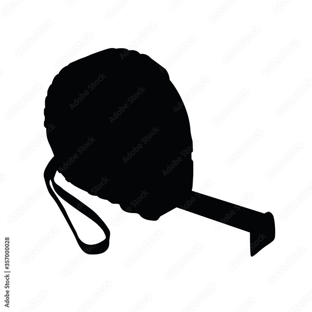 Fotografie Tape measure for accurate measurement. Vector image.