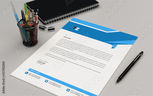 Creative Business Letterhead Template Design