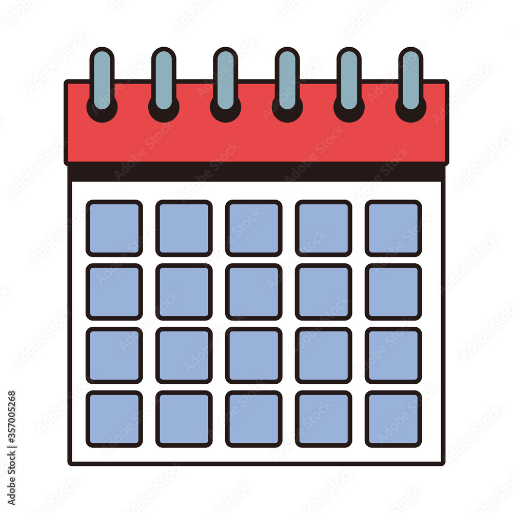 calendar reminder date isolated icon calendar reminder date isolated icon