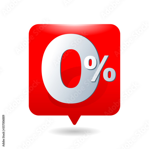 0 percent - zero percent sticker -  credit without commission, credit or discount program