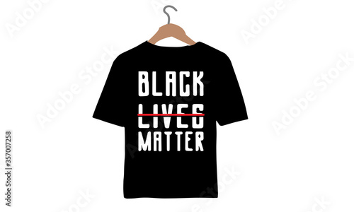 Black Lives Matter-Black Man T-shirt Design.