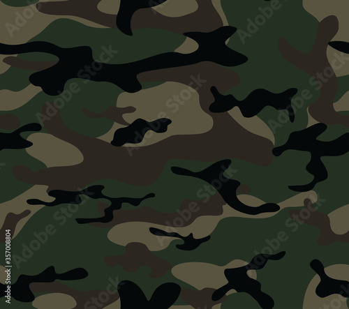 Green military camo army print texture