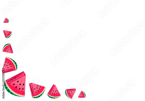 Watermelon frame