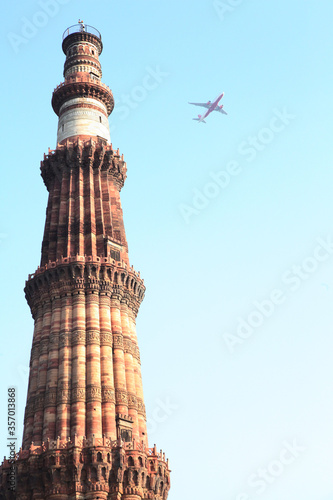 Photography Qutub minar, Delhi Monument Fort Landscape, Historical, New Delhi, India