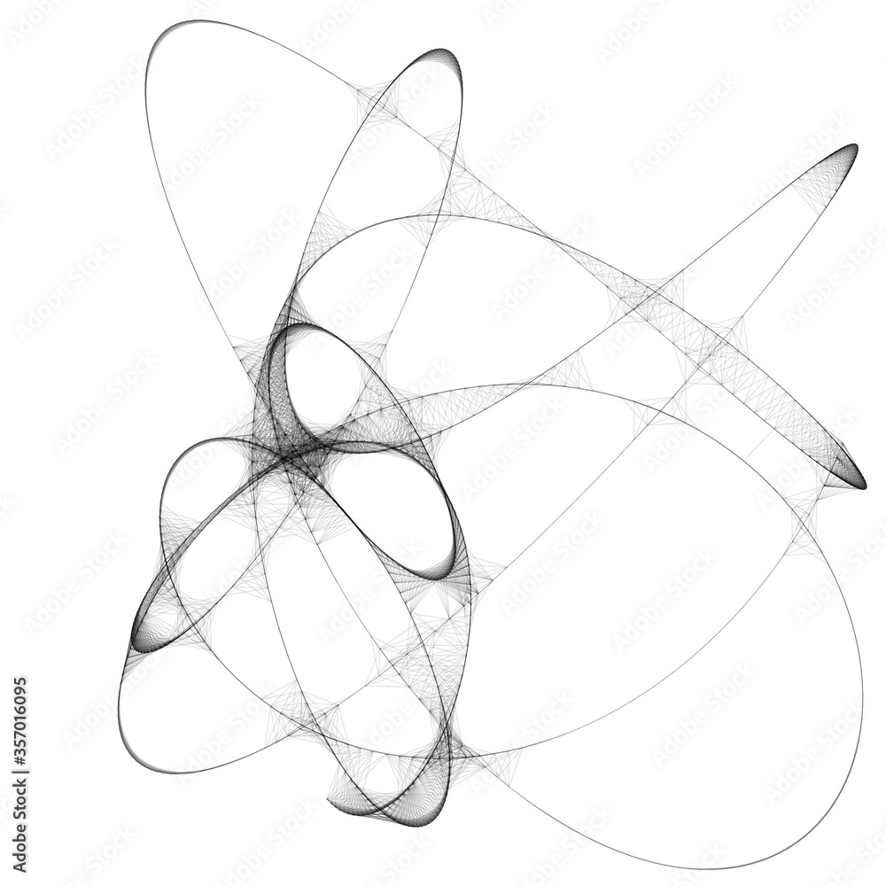 Abstract curve line art sketch illustration Abstract curve line art sketch illustration