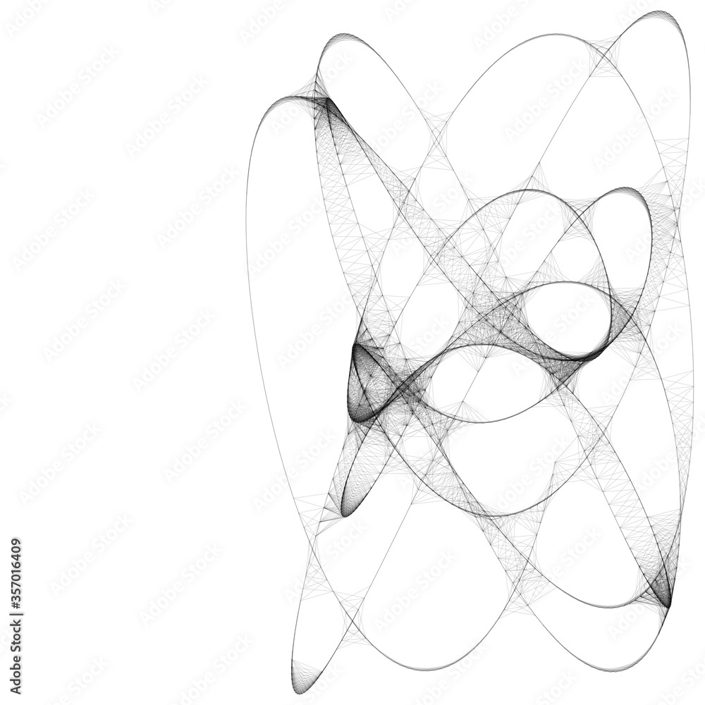 Abstract curve line art sketch illustration Abstract curve line art sketch illustration