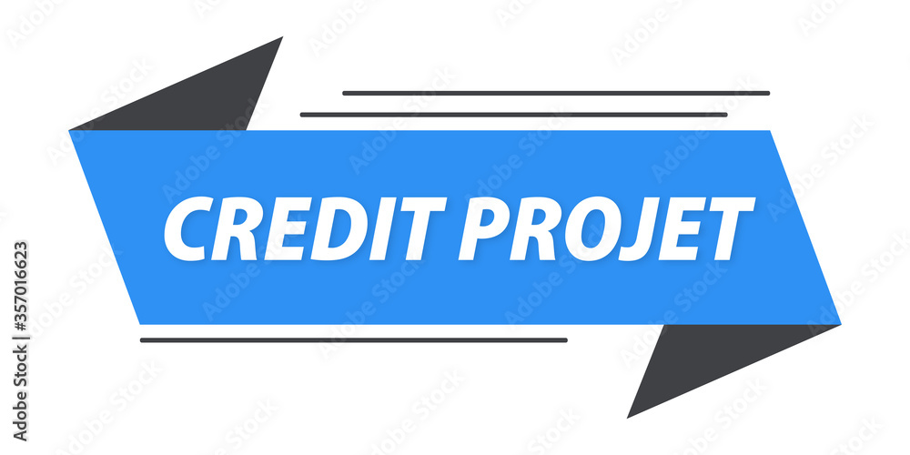 crédit projet bannière crédit projet bannière