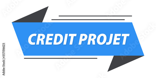 crédit projet bannière