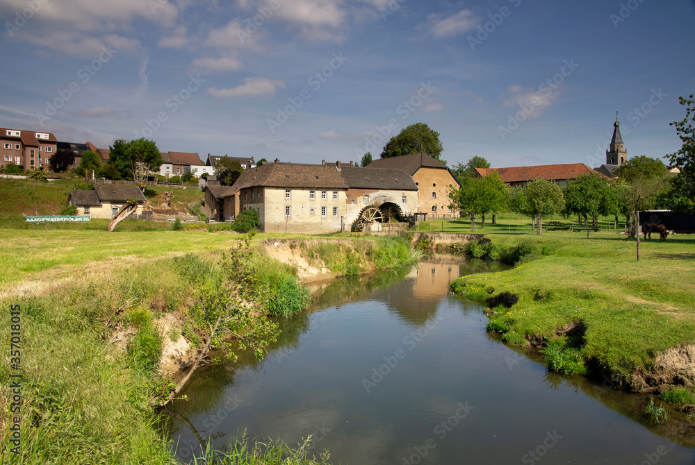 Fototapeta premium Watermill near Wijlre