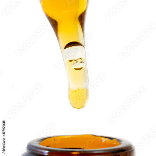 Isolated photo of CBD oil