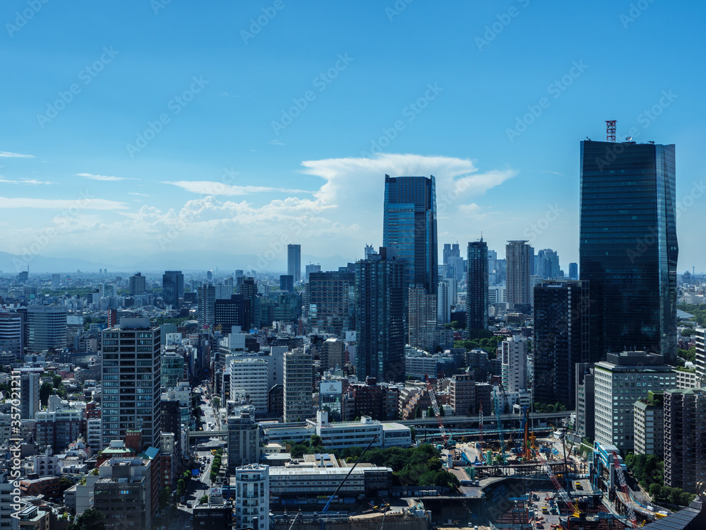 Tokyo  city skyline