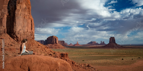 The wild west Monument Valley