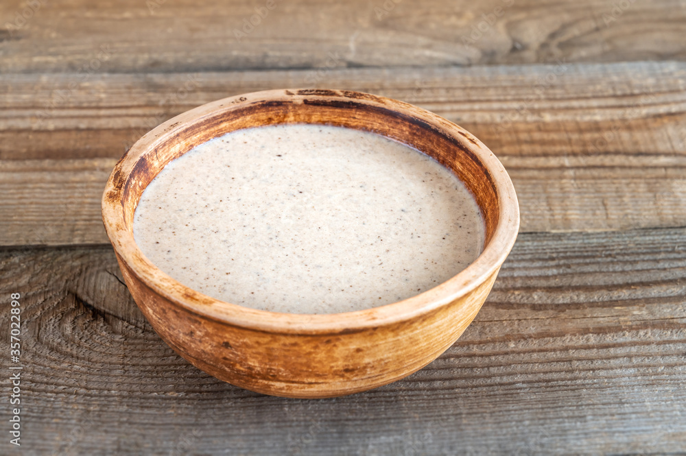 Wild mushroom cream soup Wild mushroom cream soup