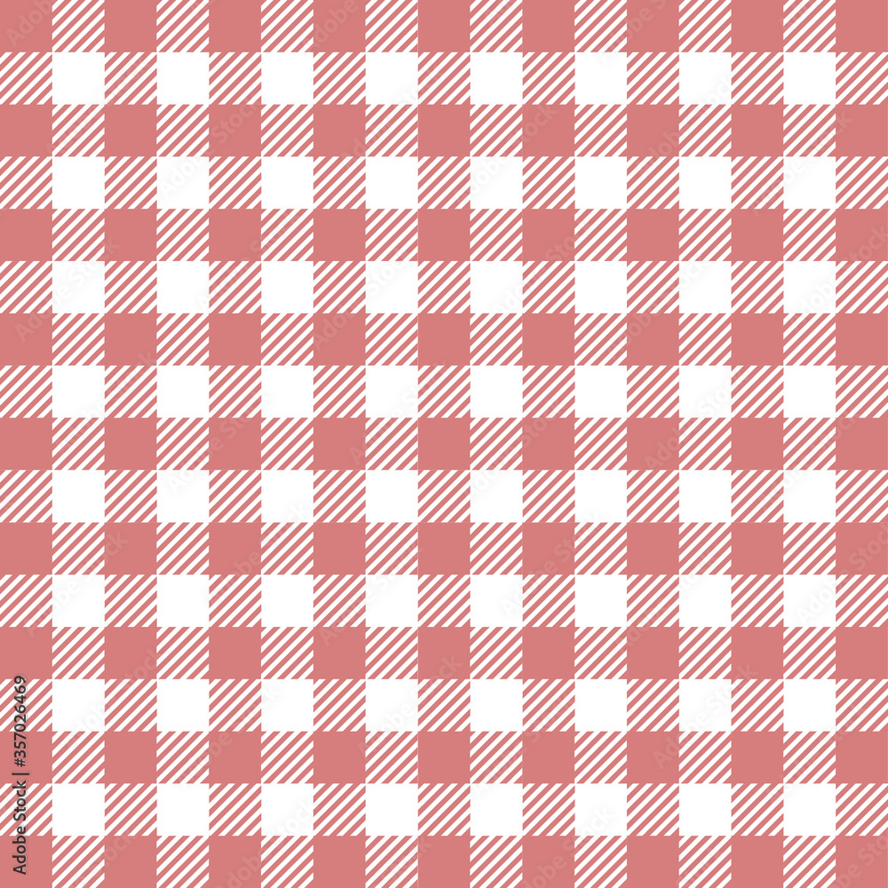 Gingham Red pattern design. Vector illustration. Gingham Red pattern design. Vector illustration.