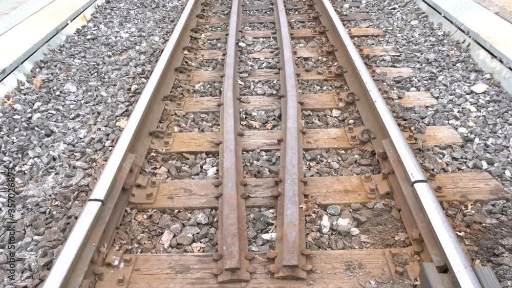 A railroad movement on a bridge that creates a cool perspective. A railroad movement on a bridge that creates a cool perspective.