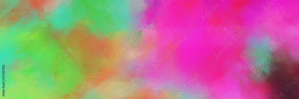 abstract colorful diagonal background with lines and dark sea green, medium violet red and orchid colors. can be used as texture, background or banner