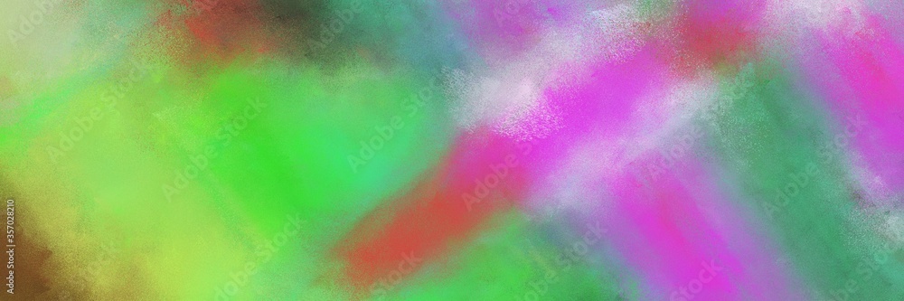 abstract colorful diagonal background with lines and dark sea green, orchid and medium sea green colors. art can be used as background illustration